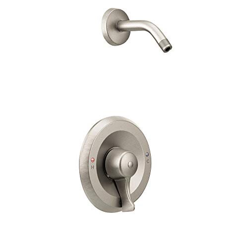Moen T8375NHCBN Commercial M-DURA PosiTemp Shower Only Trim Kit without Showerhead without Valve, Classic Brushed Nickel